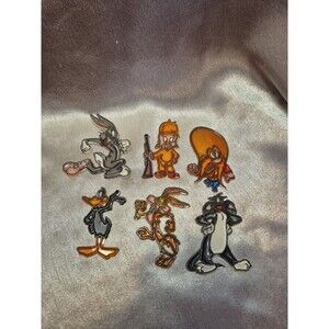 Vintage Warner Bros. Looney Tunes Sun Catchers Set Of 6